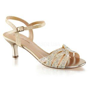 AUDREY 03, NUDE GLITTER RHINESTONE